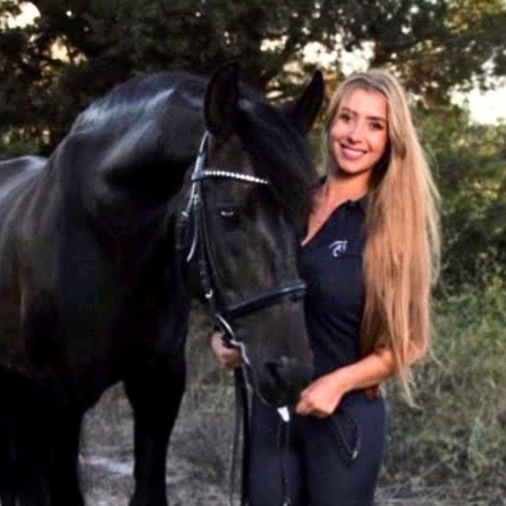 Patricia, dressage instructor at Solutions Institute